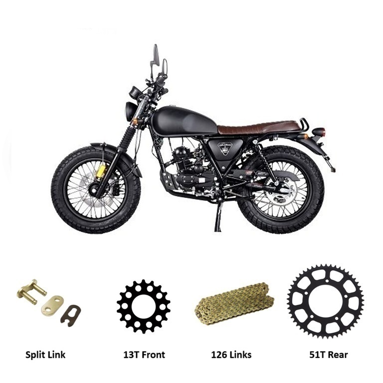 Chain and Sprocket Kit GOLD